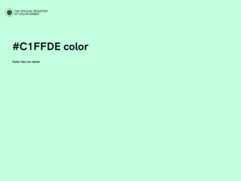 #C1FFDE color image