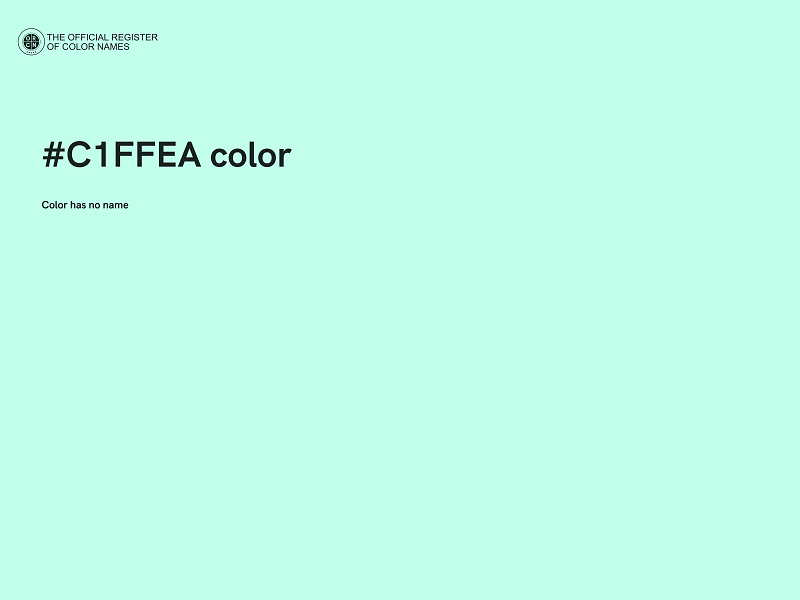 #C1FFEA color image