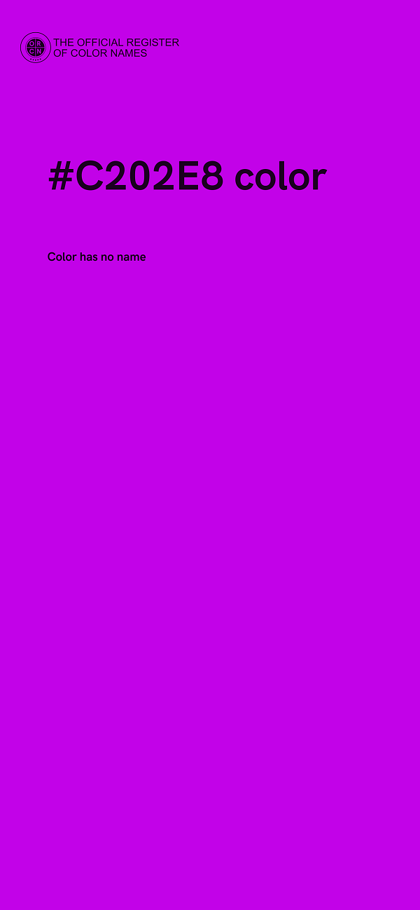 #C202E8 color image