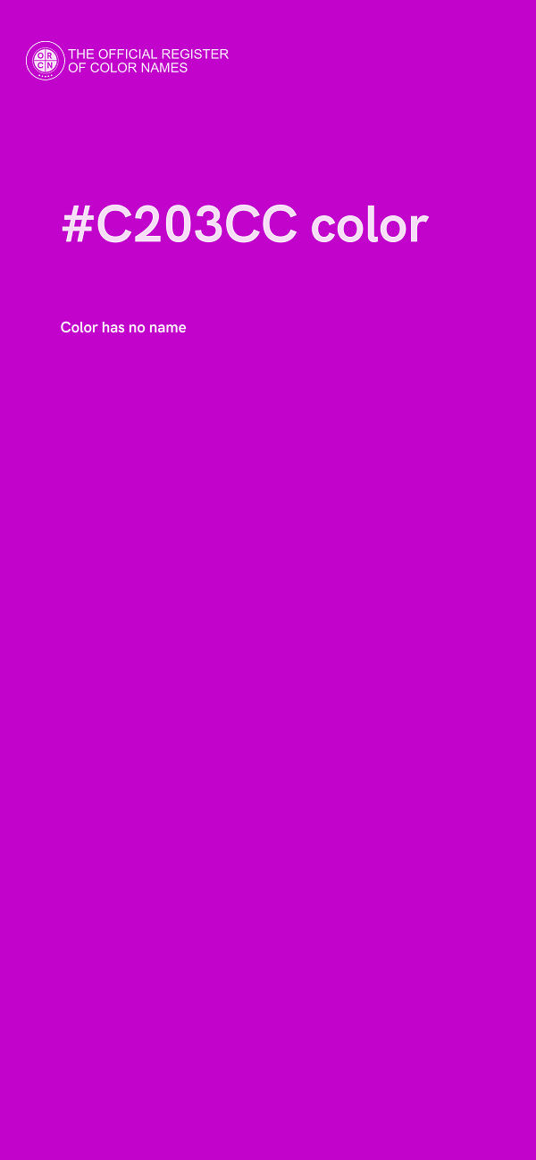 #C203CC color image