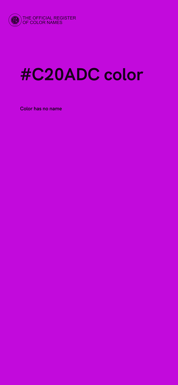 #C20ADC color image