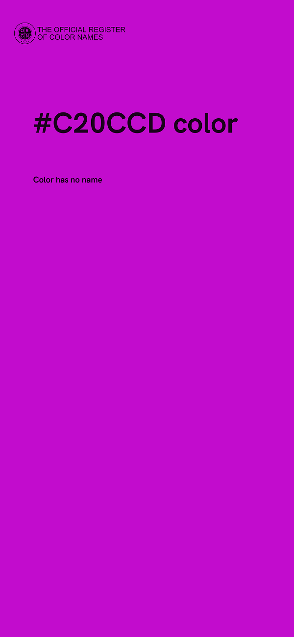 #C20CCD color image