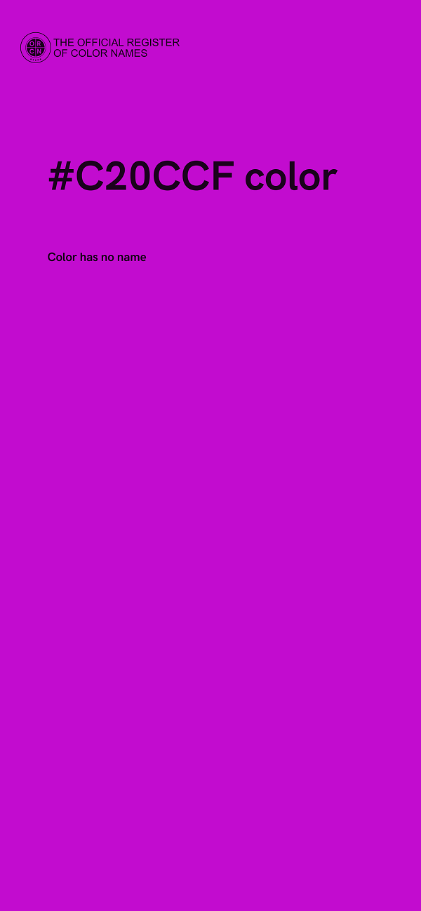 #C20CCF color image