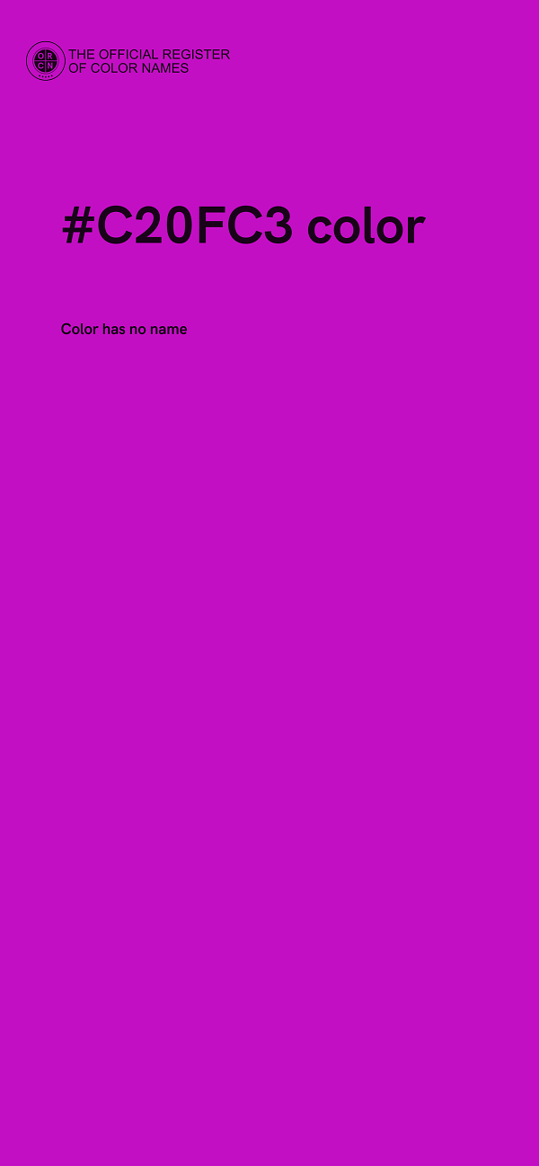 #C20FC3 color image
