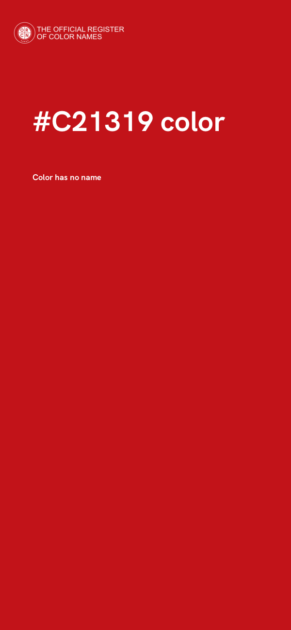 #C21319 color image