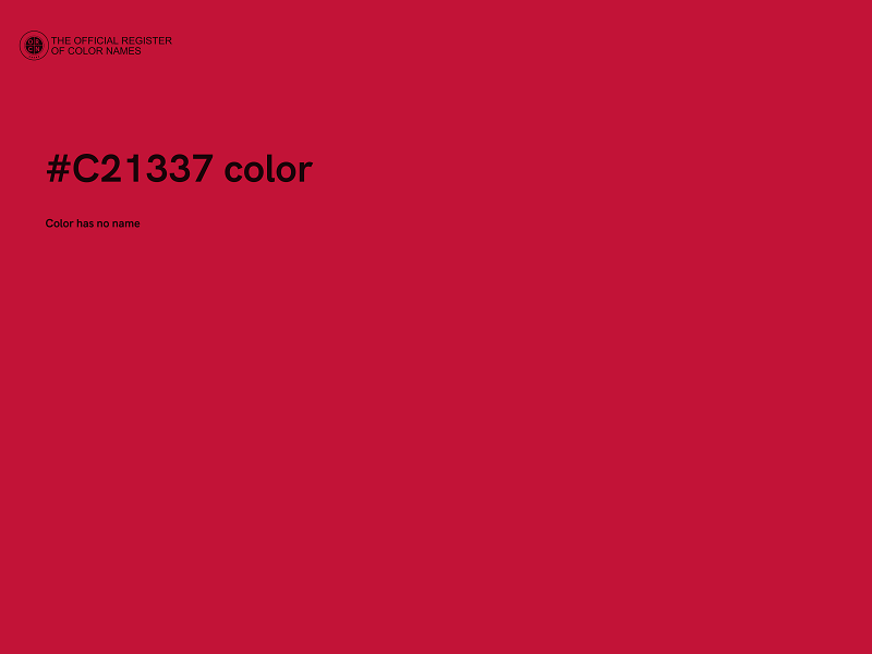 #C21337 color image