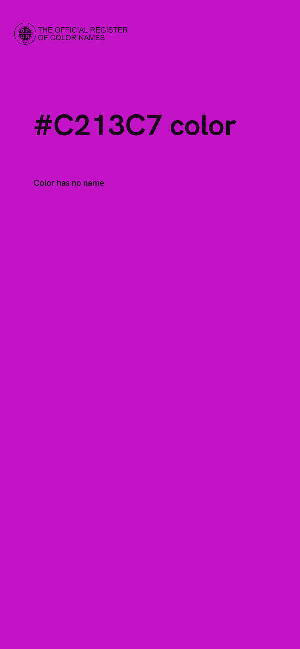 #C213C7 color image