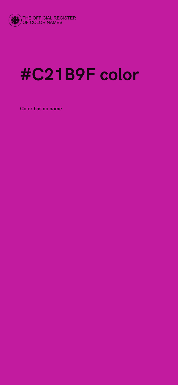#C21B9F color image