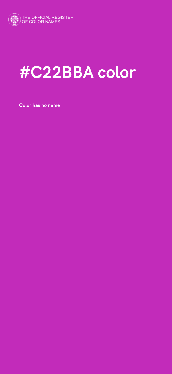 #C22BBA color image