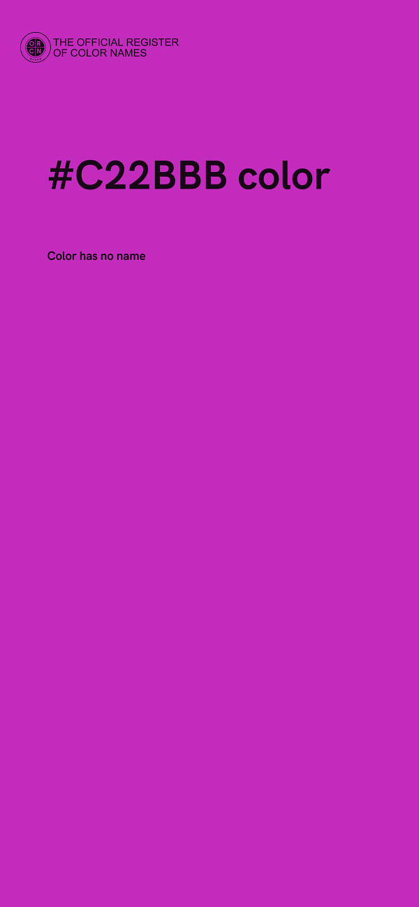 #C22BBB color image