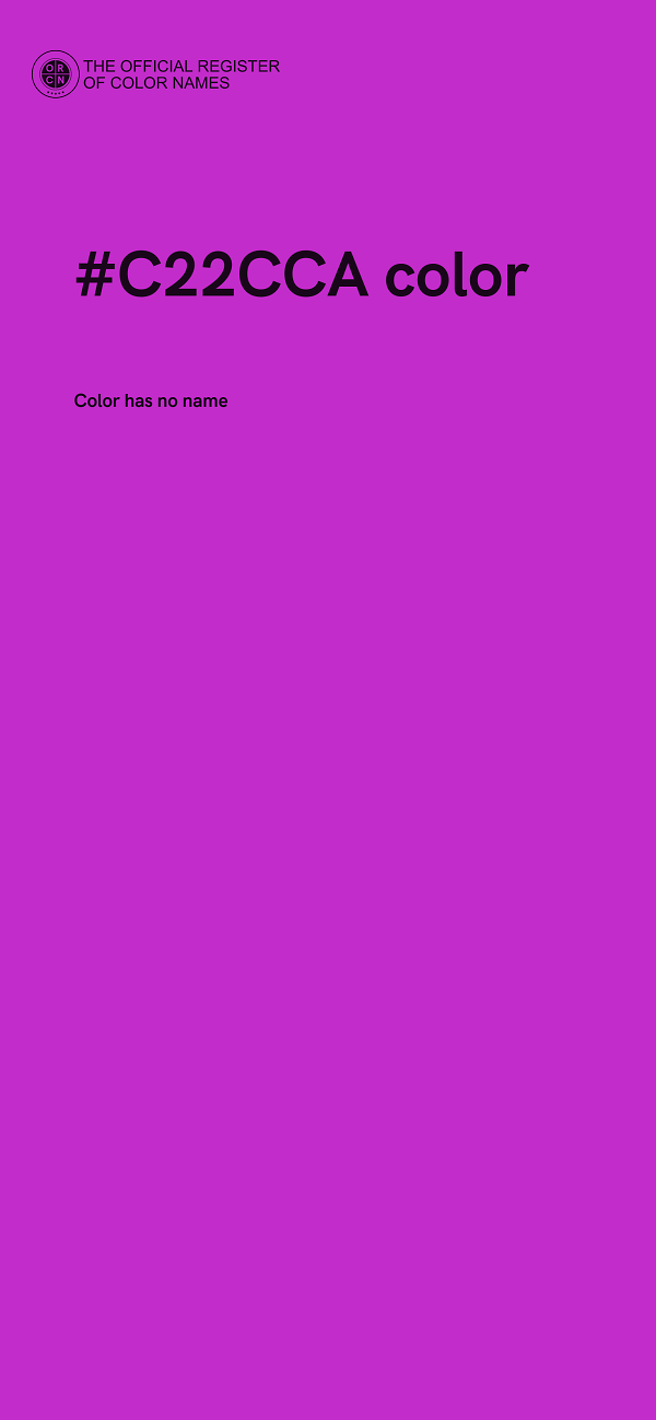 #C22CCA color image