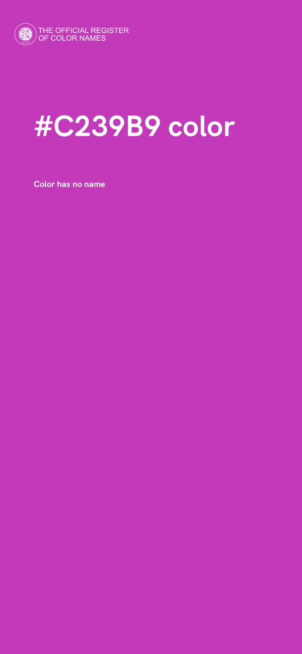 #C239B9 color image
