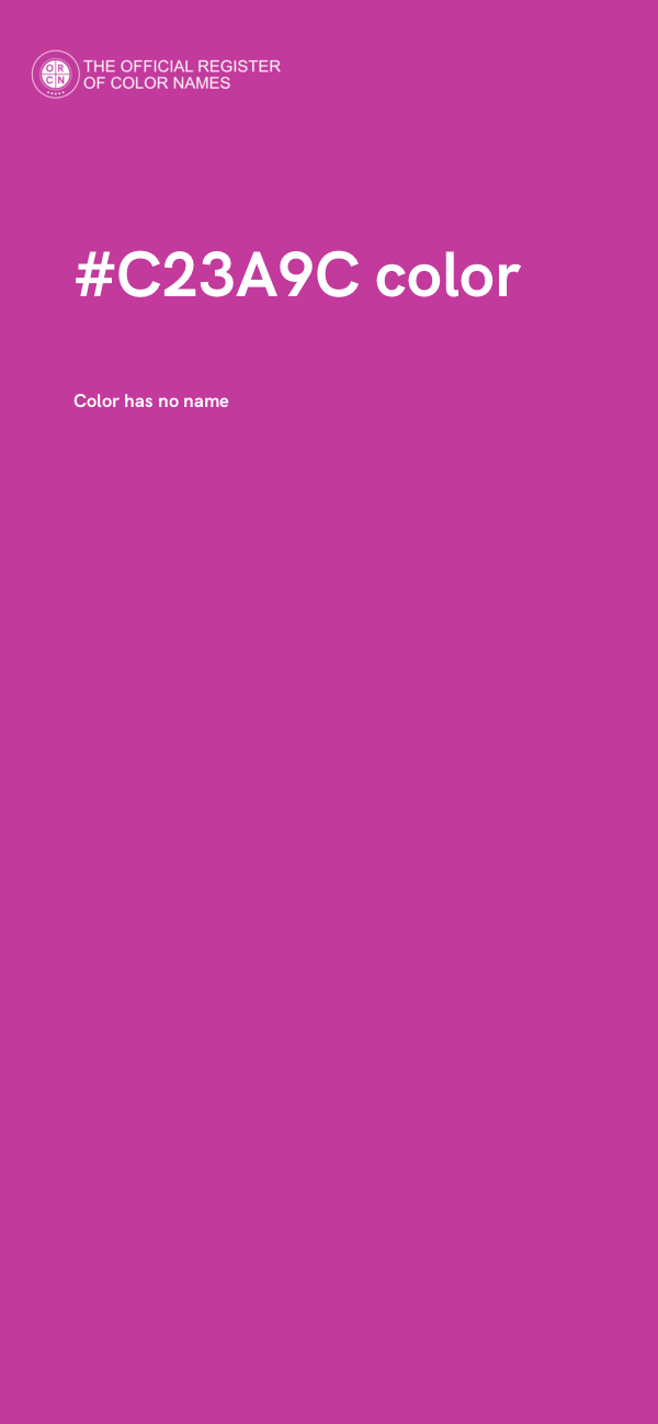 #C23A9C color image