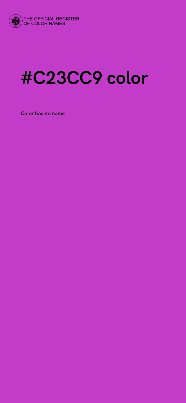 #C23CC9 color image