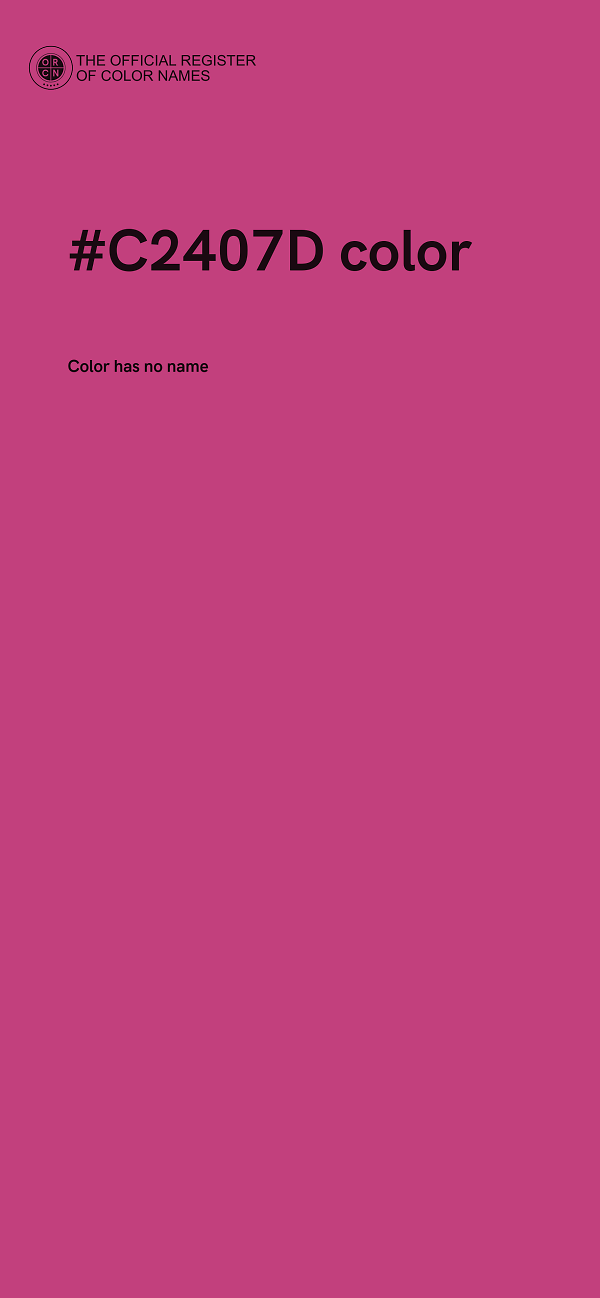 #C2407D color image