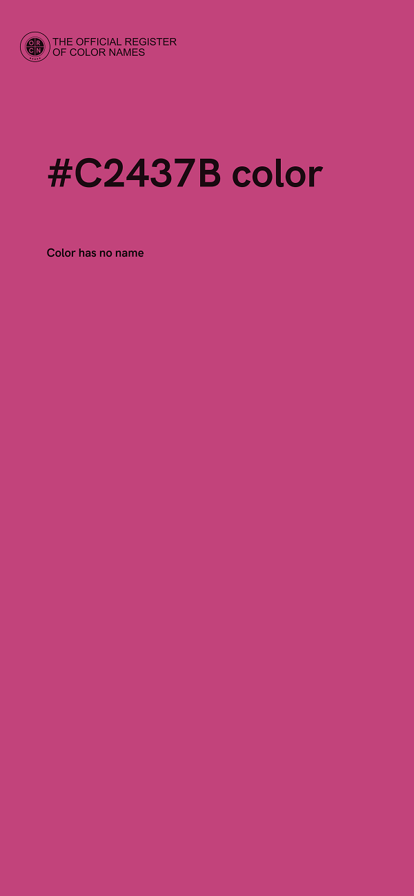 #C2437B color image