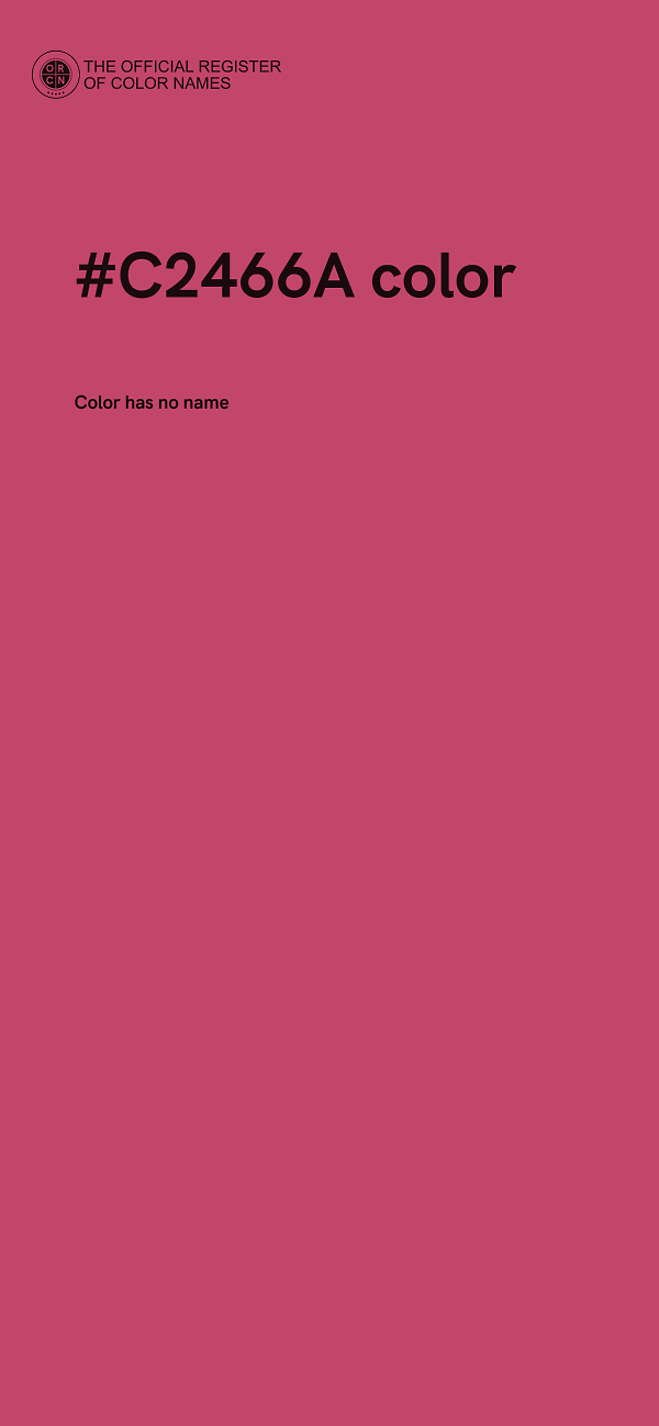 #C2466A color image