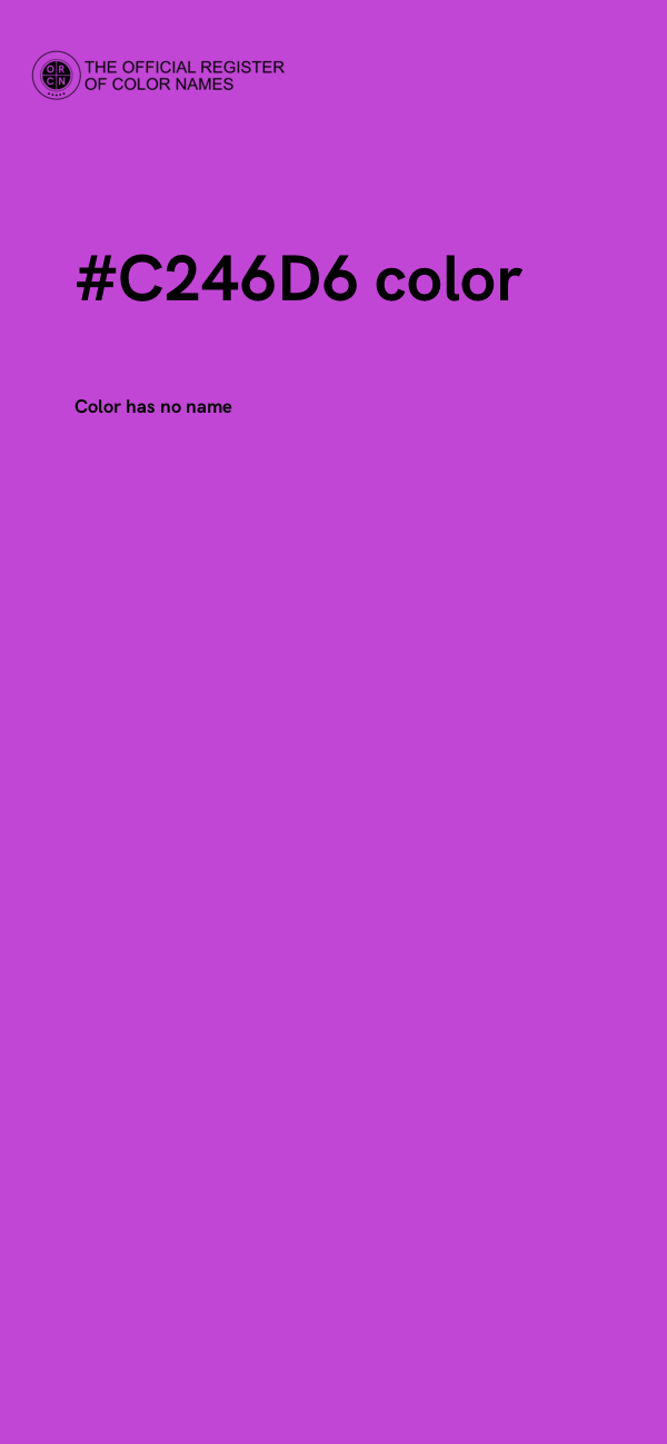 #C246D6 color image