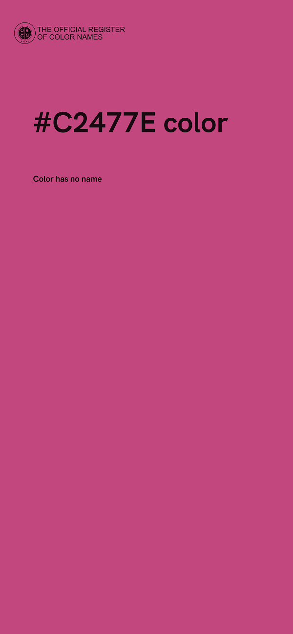 #C2477E color image
