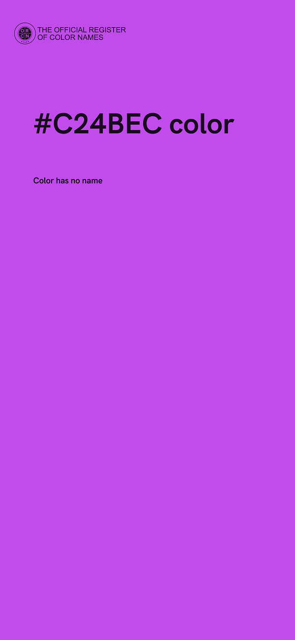 #C24BEC color image