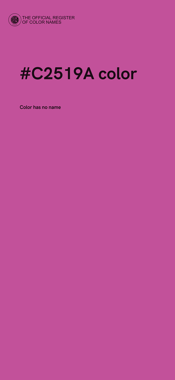 #C2519A color image