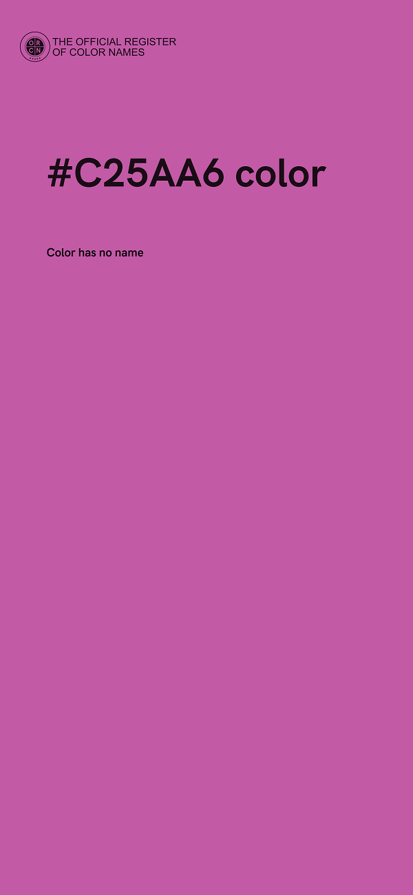 #C25AA6 color image