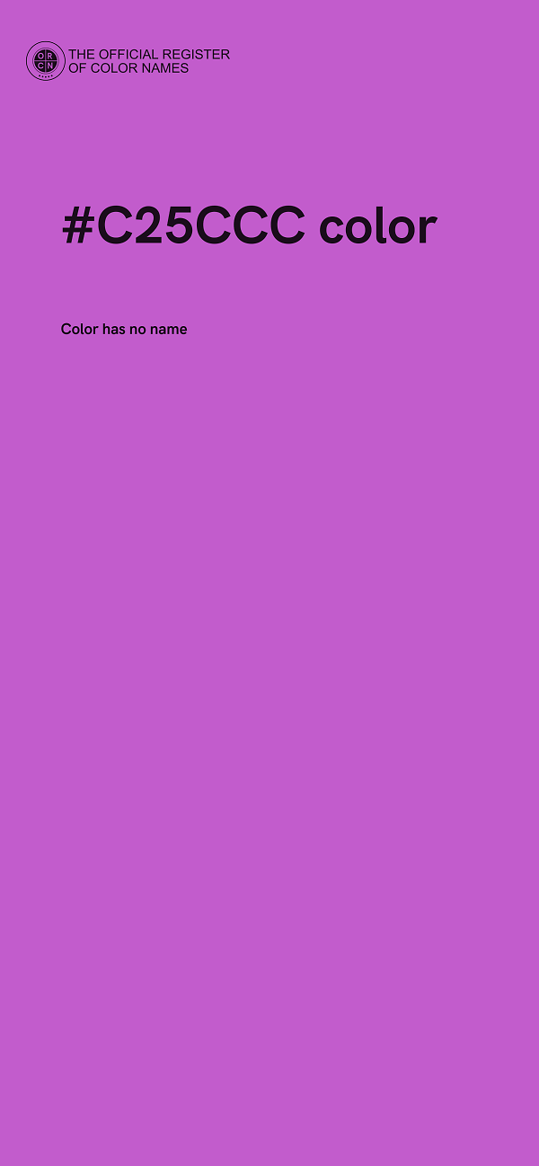 #C25CCC color image