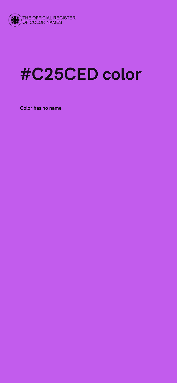 #C25CED color image
