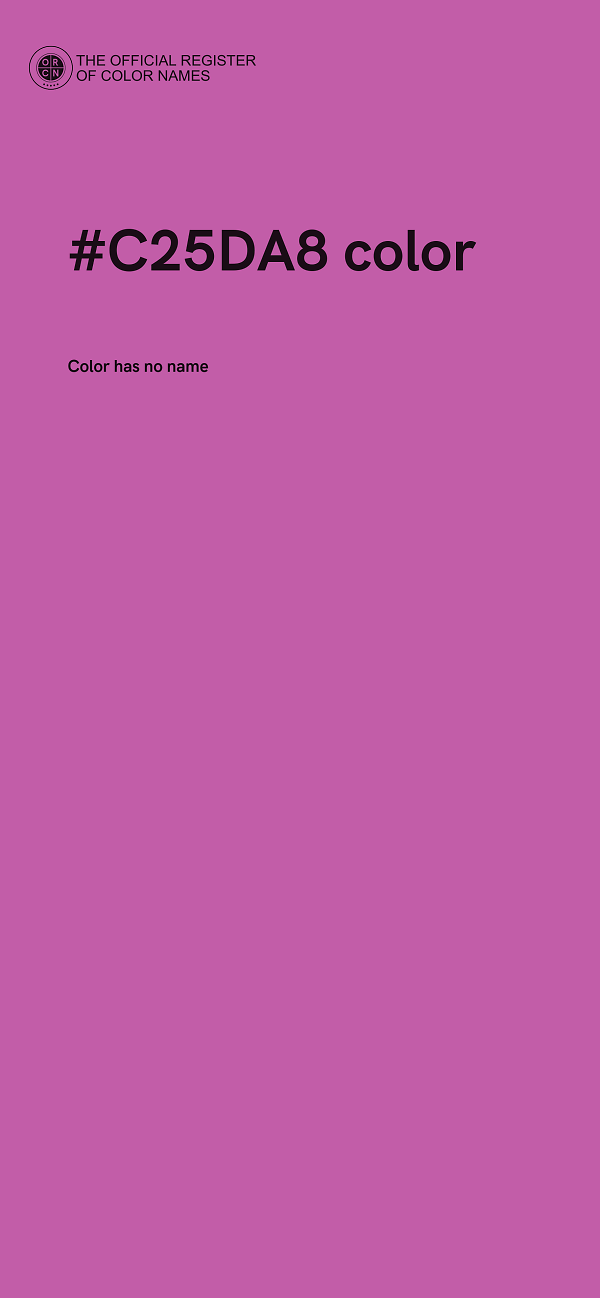#C25DA8 color image