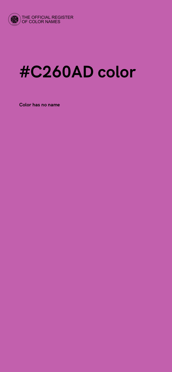 #C260AD color image
