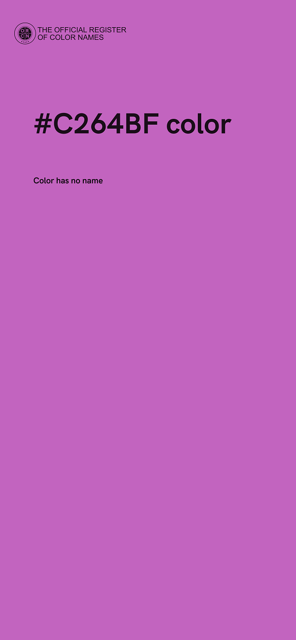 #C264BF color image