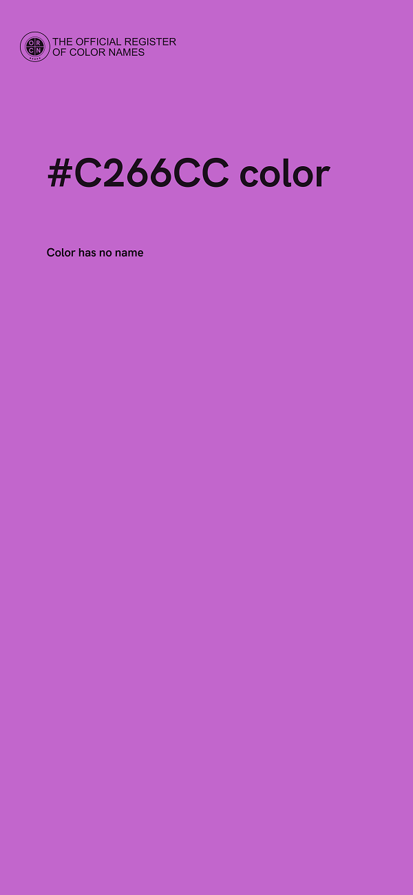 #C266CC color image