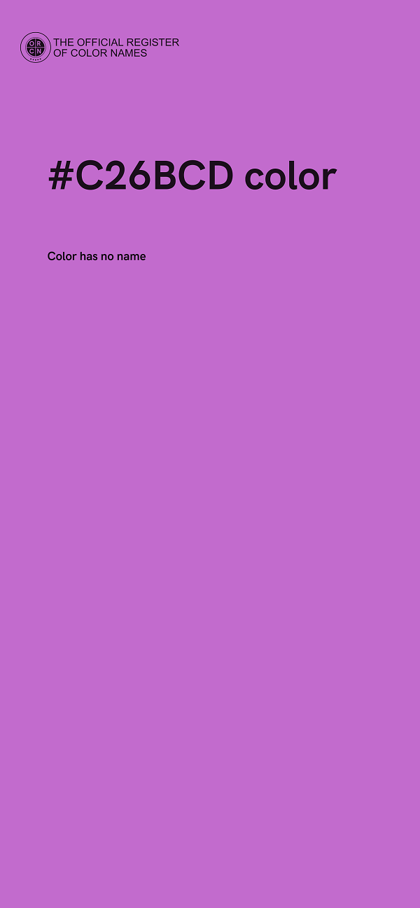 #C26BCD color image