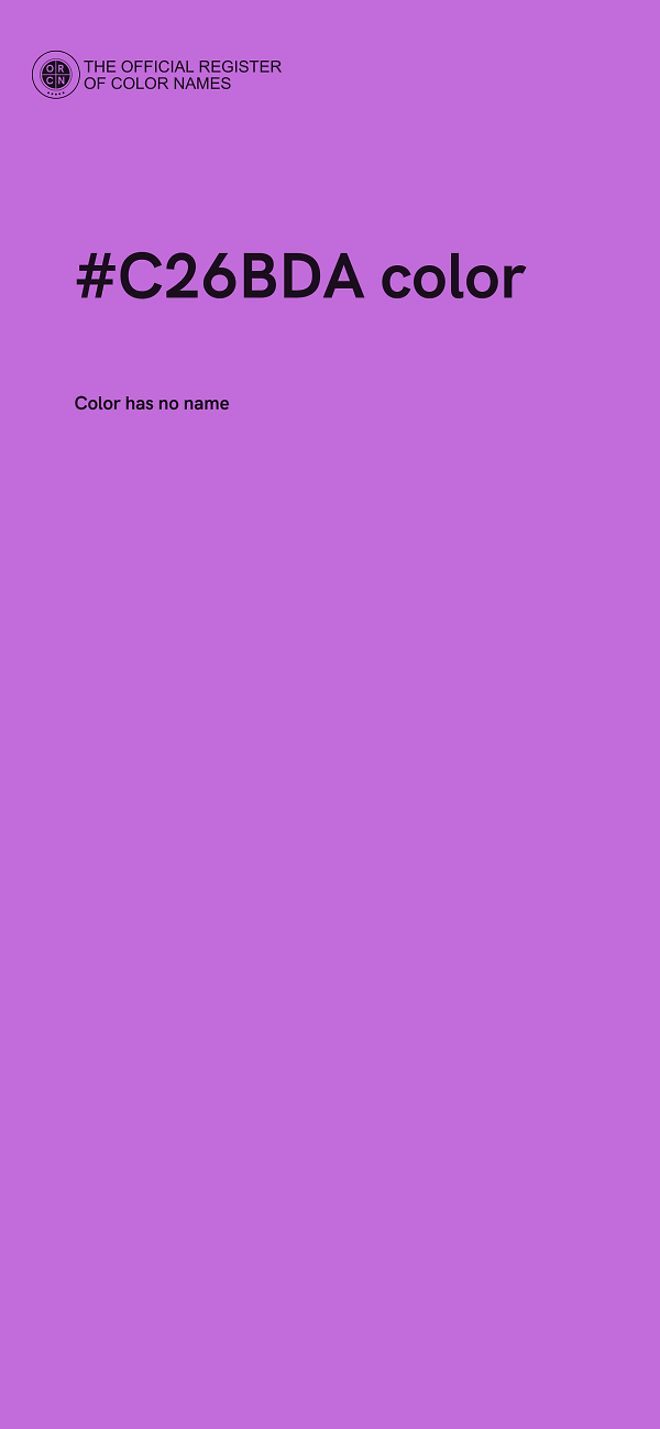 #C26BDA color image