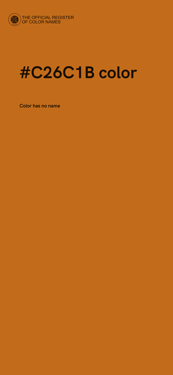 #C26C1B color image