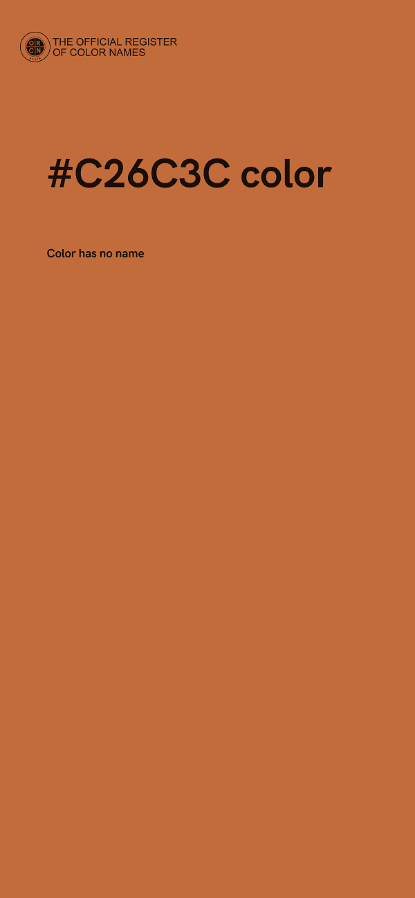 #C26C3C color image