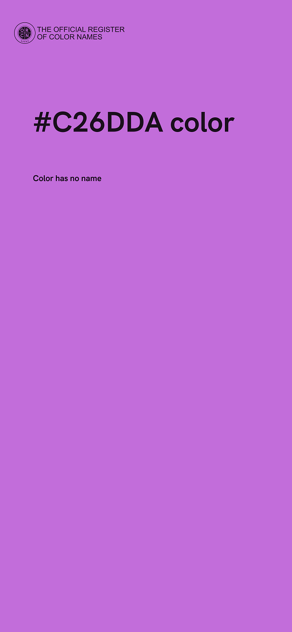 #C26DDA color image