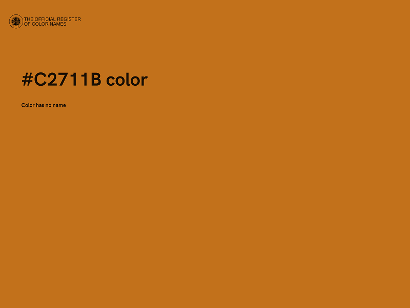 #C2711B color image