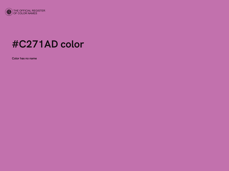 #C271AD color image