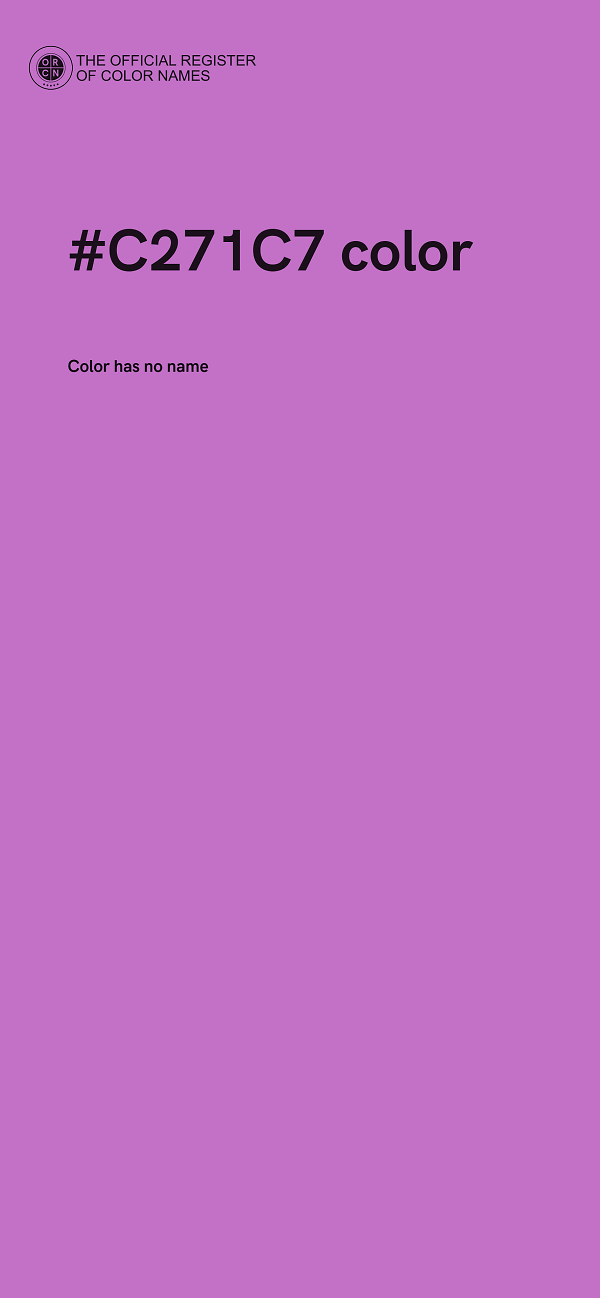 #C271C7 color image