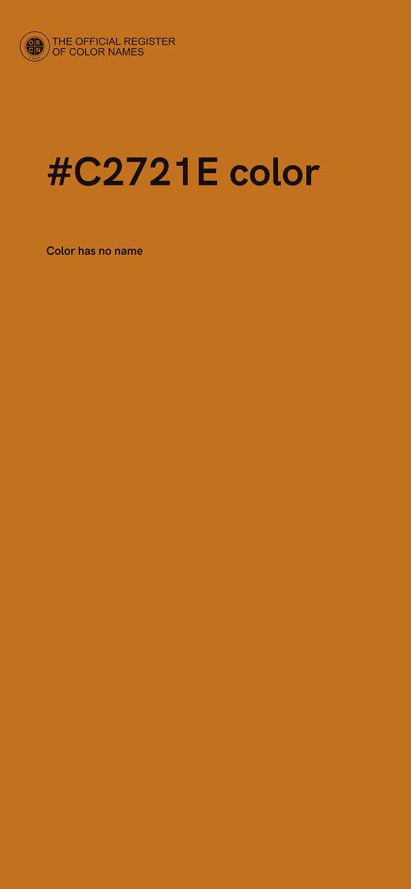 #C2721E color image