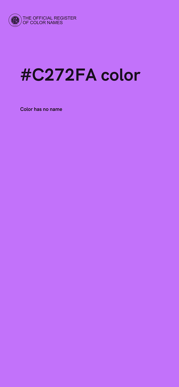 #C272FA color image