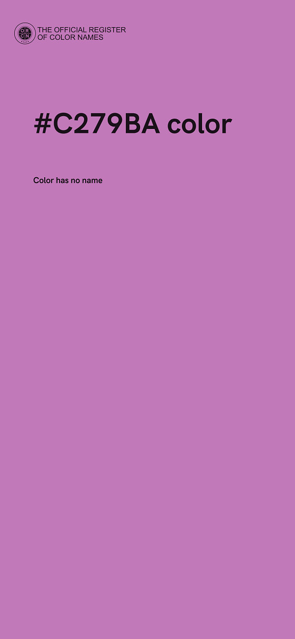 #C279BA color image
