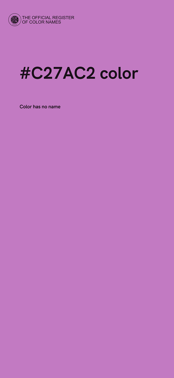 #C27AC2 color image