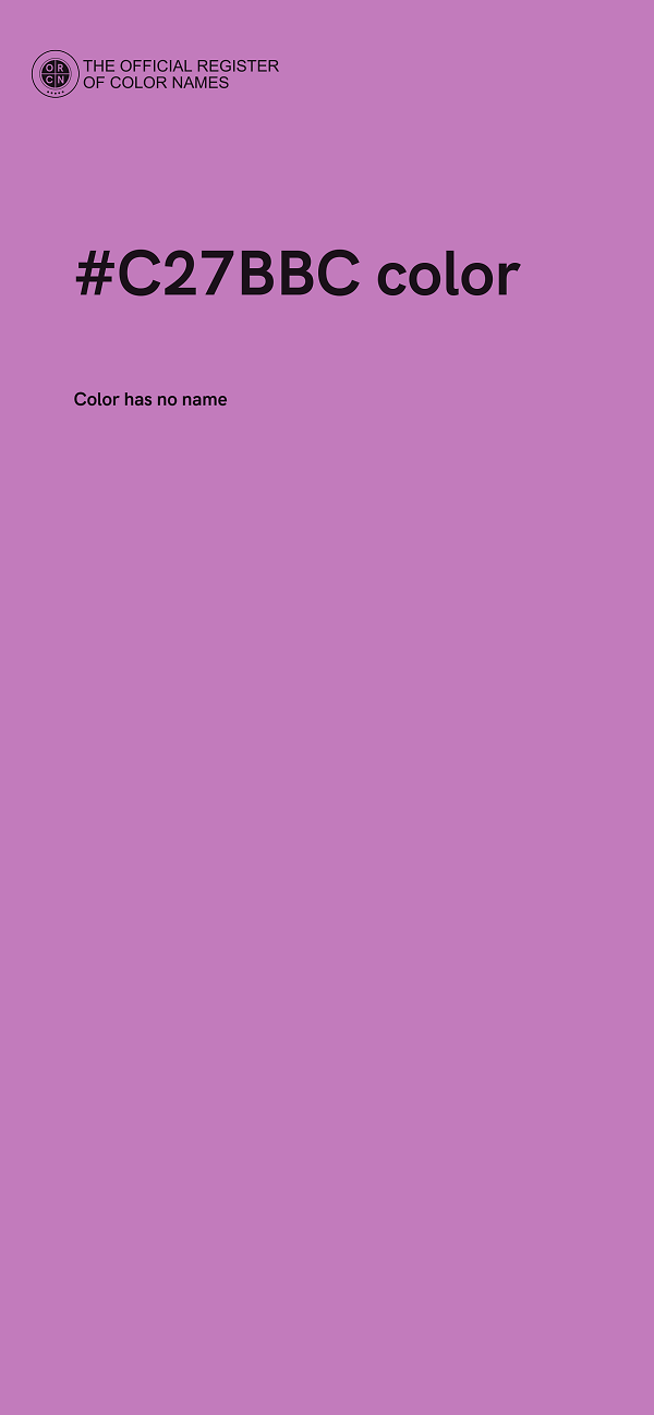 #C27BBC color image