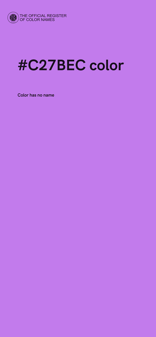#C27BEC color image