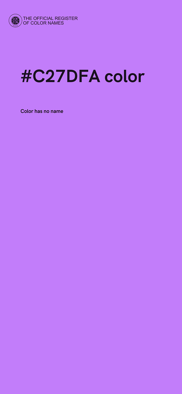 #C27DFA color image