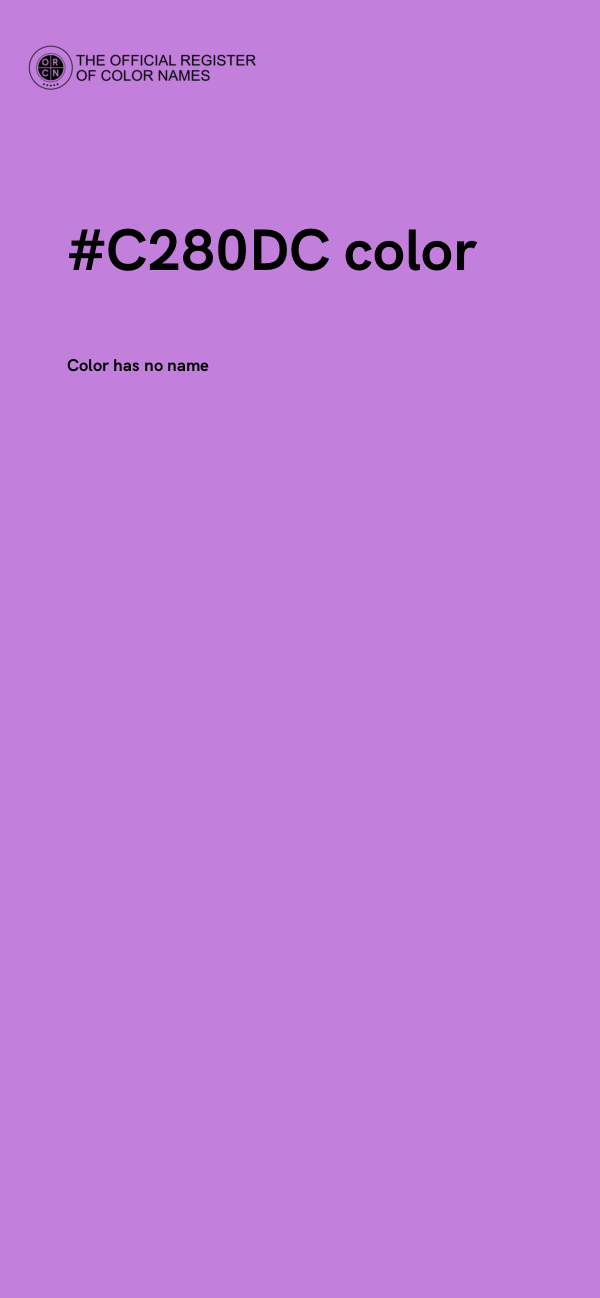 #C280DC color image