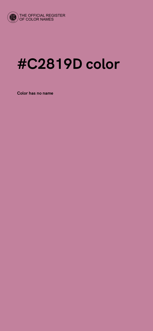 #C2819D color image