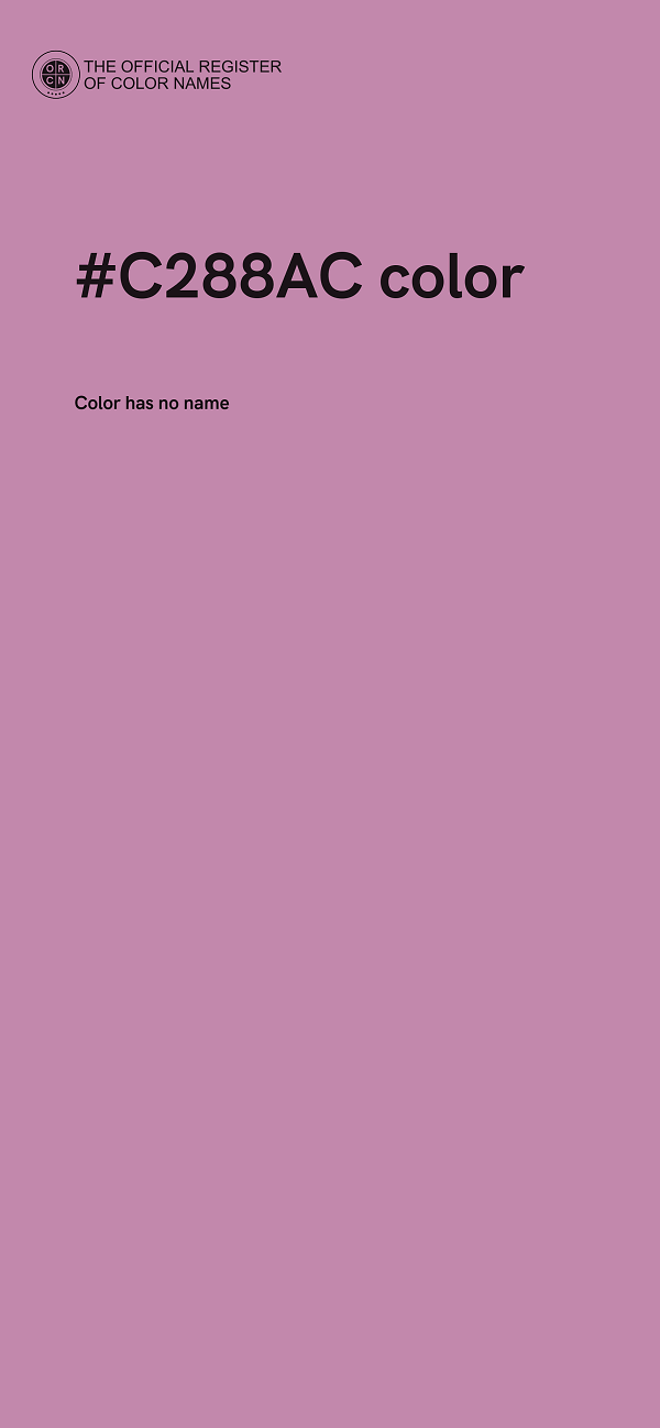 #C288AC color image
